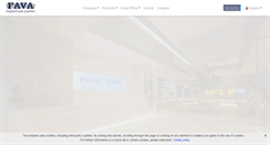 Desktop Screenshot of fava.it